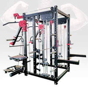Palestra All in One Station Power Squat Rack rafforzare allenamento cavo Crossover Trainer commerciale multifunzione Smith <span class=keywords><strong>Machine</strong></span>
