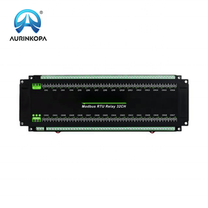Modbus RTU modulo relè a 32 canali RS485 interfaccia con più circuiti di protezione di isolamento industriale custodia DIN-rail - Product Image 2