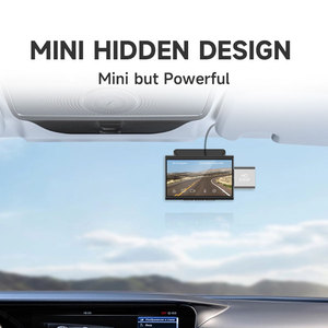 AOEDI AD363 Mini Full HD 4G <strong>Android</strong> Live Streaming Dashcam 1080P Front and Rear Car <strong>Camera</strong> Dual Lens ADAS Dash Cam - Product Image 3