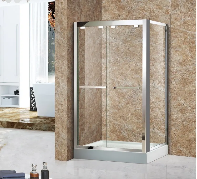 Templado de vidrio baño aseo ducha habitación cabaña en el cuarto de baño