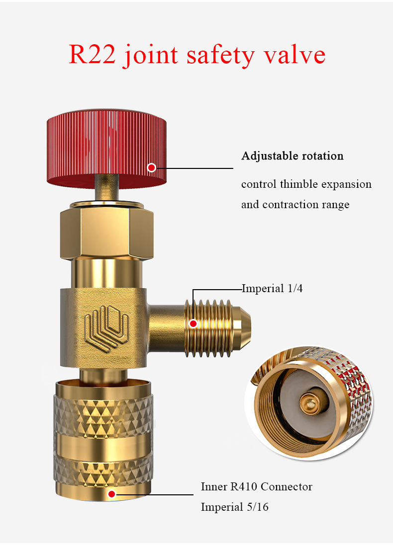 Adaptateur 1/4" mâle vers 5/16" femelle