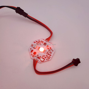 4W UCS2904 LED-Pixel-Modul DC12-24V adressierbare farbige LED-Punkt lichtquelle RGBW LED-Leiterplatte für Dekorations beleuchtung