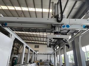 CNC-Drehmaschine Fachwerk manipulator Automatisches Laden Entladen Portal Palet tieren Mechanischer Arm Schwerer Schiebe tisch Zahnrad kern - Product Image 4