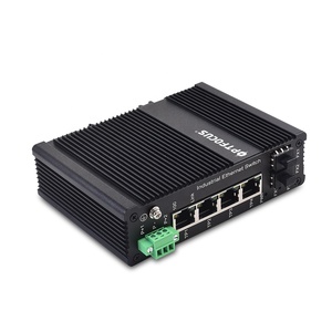 MIni interruptor de red óptica de fibra Industrial no gestionado, hub Ethernet de escritorio, carril Din POE, 2/5/8 puertos Lan, 10/100M - Product Image 5