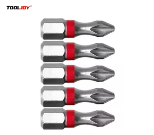 TOOLJOY Customizable S2 Material 1/4'' Strong Magnetic PH2 50-150mm Bamboo Joint Screwdriver Bit