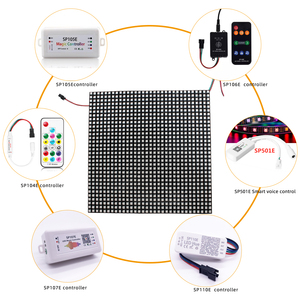 WS2812B Digital Flexible <strong>Prog</strong> Digital Pixel LED Backup Data Line Dream Color Addressable Panel - Product Image 4