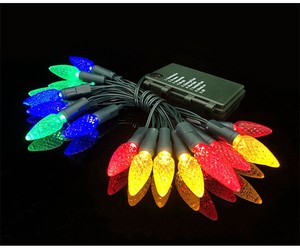&quot;D&quot; Battery Box Operated C6 50L <strong>Led</strong> Christmas <strong>String</strong> Garland <strong>Light</strong> <strong>With</strong> <strong>Timer</strong> - Product Image 6
