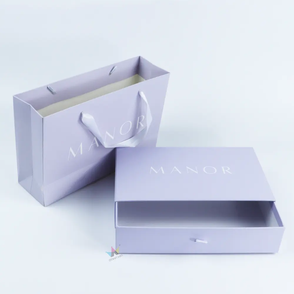 Роскошные Складные переработанные уникальные цветные бумажные пакеты ручной работы с логотипом Bolsa De Gift шоппинг косметическая упаковка подарочная сумка