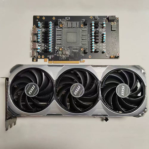 MSI RTX 4090 VENTUS 3Xシリーズグラフィックスカードヒートシンク冷却ファンに使用されるオリジナル (不良PCBボード付き) - Product Image 4