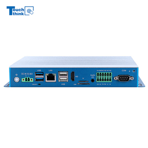 超低電力産業用ミニコンピュータTdp Fanless-20-70 °C操作12-36vdc入力デュアルネットワークミニPCファンレスメタルホスト - Product Image 1
