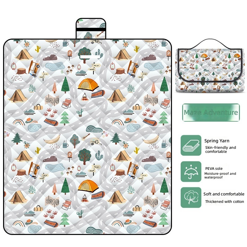 Maze Adventure Ultrasonic Picnic Mat