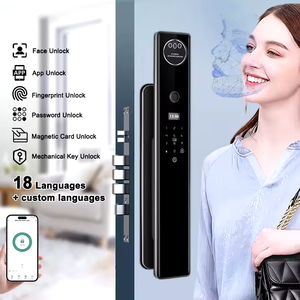Riconoscimento facciale 3D interfono Video attivo Tuya App di sicurezza digitale automatico tramite impronta digitale tramite password serratura elettronica - Product Image 2