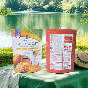 ถุงฟอยล์แบบตั้งขนาด5ออนซ์100กรัมถุงซิปสำหรับขนมขบเคี้ยวถั่วถุงบรรจุภัณฑ์ผลไม้แห้งพิมพ์ลายได้ตามต้องการ - Product Image 4