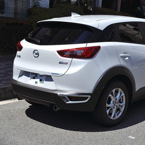 เหมาะสำหรับ CX-3 MAZDA ดัดแปลงฝาครอบไฟตัดหมอกและกันชนหลังพิเศษไฟตัดหมอกกรอบตกแต่งด้วยไฟฟ้า - Product Image 3