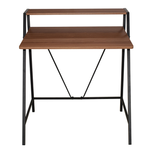 Mesa de ordenador de tamaño pequeño de melamina personalizada marco de metal plegable Escritorio de ordenador - Product Image 5