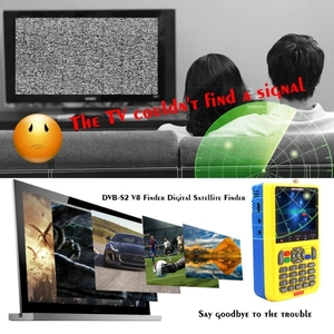 IBRAVEBOXV8ファインダーLCDカラースクリーンデジタル衛星信号ファインダーメーターサポートDVB準拠およびライブFTA衛星ファインダー - Product Image 3