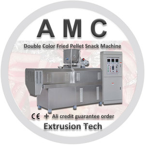 100-200kg Per Hour Fried Bugles Twin Color Extruder <strong>Entry</strong> Model for Distributors - Product Image 1