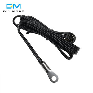 Termistor NTC W1209 con orificio de montaje fijo, Sensor de temperatura impermeable para termostato de STC-1000, 100CM, 10K, 3950, 1% - Product Image 4