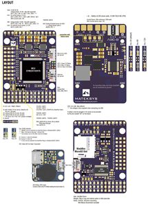Matek H743-WING V3 STM32H743VIT6 çift kamera INAV uçuş kontrolörü RC FPV uçaklar için dahili OSD desteği uzaktan kumanda - Product Image 5