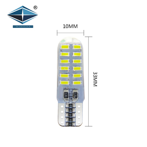 Auto <strong>Lighting</strong> System Xenon White Silica Gel Error Free W5W T10 LED Canbus Bulbs