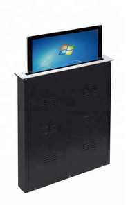 Atacado Motorizado Vertical <span class=keywords><strong>LCD</strong></span> <span class=keywords><strong>Monitor</strong></span> Lift para Desktop para reuniões sem papel e votação em salas de conferência