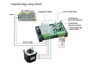 YF-31 DC 10V-30V 3A controllo di impulso di velocità singolo asse CNC Stepper Controller singolo asse CNC Controller CNC - Product Image 6