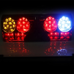 High Quality 3 in 1 Stop Turn Brake Light 24V Red Tail Light Lamp <strong>Led</strong> Truck Light - Product Image 5