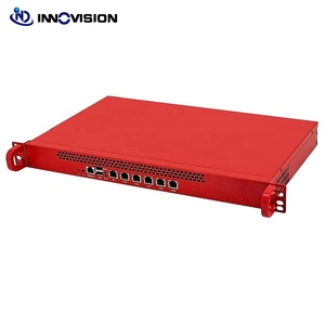 Server LAN economico 1U rack 6GBe J1900 4core 1U Rack Server di rete multipla - Product Image 1