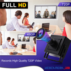 720p 1280*720 30fps mini webcam ücretsiz sürücü usb optik belge kamerası linux sistemi için ELP-USB100W05MT-BL36 - Product Image 4
