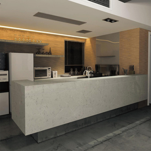 מפעל בסגנון מודרני ישיר קוורץ מלאכותי אבן קוורץ משטח המטבח דלפק עיצוב פופולרי - Product Image 3