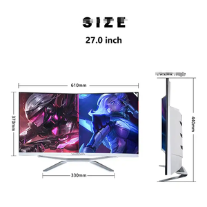 2023 sıcak 24 inç Led Pc FHD ekran Aio masaüstü Intel I5 1240P 16GB Ddr4 512GB SSD hepsi bir oyun bilgisayarı I7 1260P adet - Product Image 4