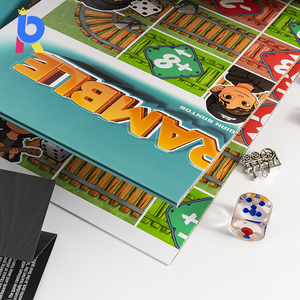 ボックス付き大人のパーティーテーブルゲームメーカーカスタマイズデザインボードゲーム - Product Image 4