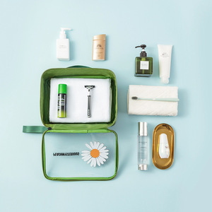 <strong>New</strong> Design PVC Clear Makeup Bag Travel Waterproof Cosmetic Bag <strong>Pouch</strong> for Women with Custom Logo - Product Image 4