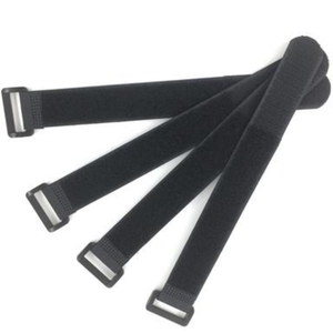 Custom Logo Printed Reusable <strong>Elastic</strong> Cinch Straps Self-Adhesive Buckle <strong>Hook</strong> and <strong>Loop</strong> Eco-Friendly - Product Image 4