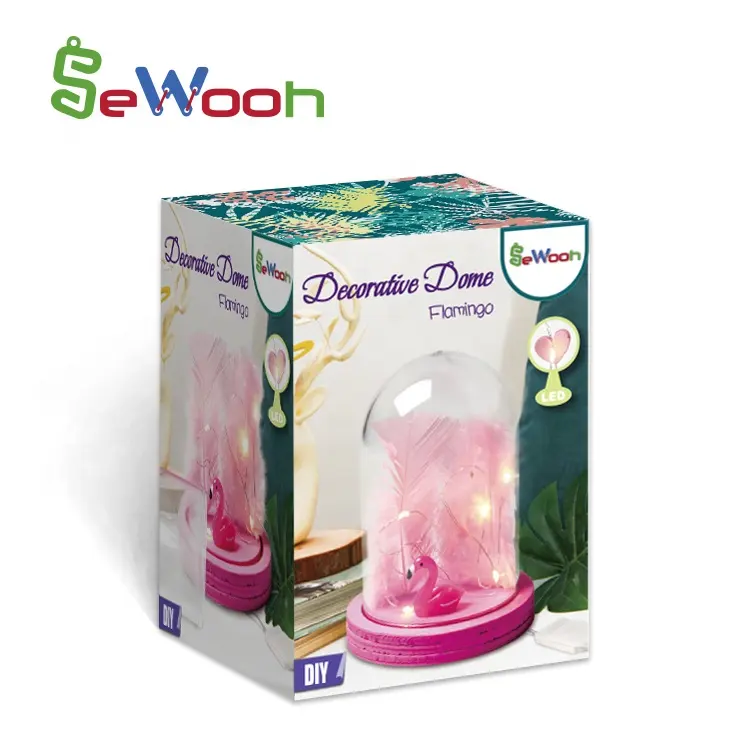 FAI DA TE Della Cupola HA CONDOTTO LA Luce Decorativa Del Gufo Del Mestiere Kit per I Bambini