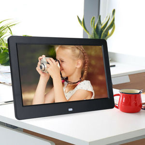 Marco de fotos Digital de tamaño pequeño, pantalla LCD Digital de escritorio de 7 pulgadas, fotos de reproducción automática, vídeos en bucle - Product Image 1
