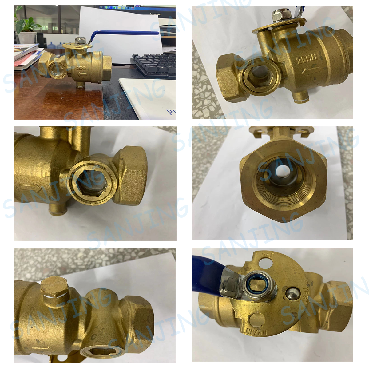 Chinese Suppliers Best Price For 1"-2" Brass Test And Drain Ball Valve