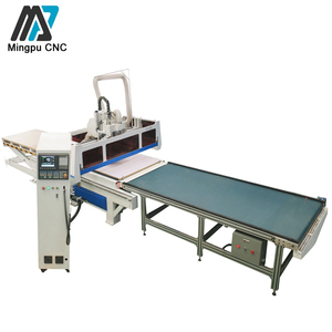 Máquina CNC de anidamiento Cambio automático de herramientas Código G Fusion360 Fabricación de muebles de madera CNC Router Siemens Syntec 9KW - Product Image 1