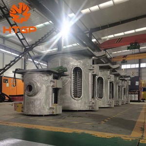 工厂100千克-15吨废钢铁回收熔炼炉坩埚电感应工业金属熔炼炉