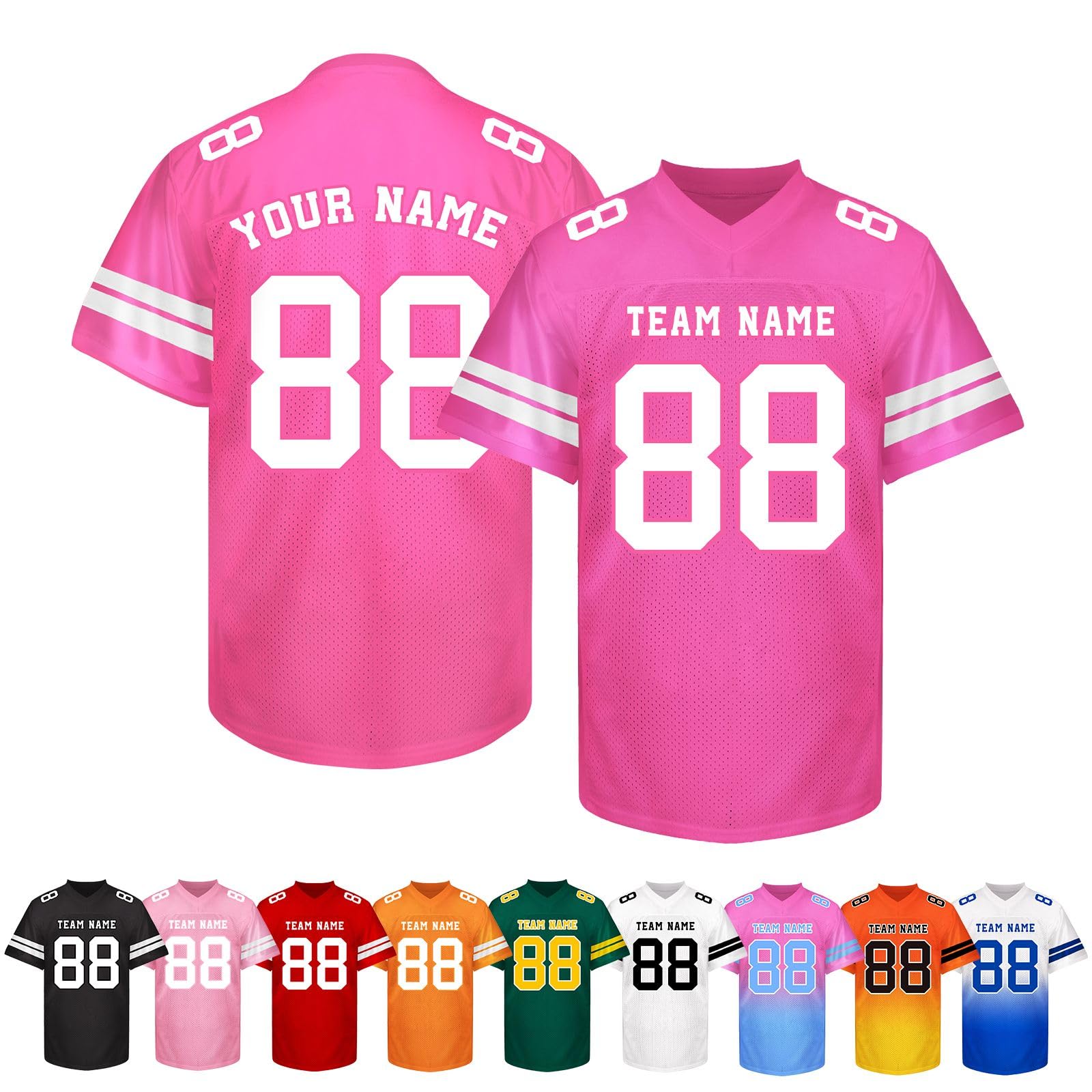 Bright Pink White
