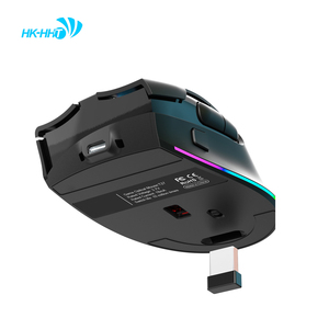 HK-HHT Mouse da Gaming ottico Wireless con 7 tasti USB di ricarica con Design ergonomico LED per Computer portatile Desktop Gamer - Product Image 4