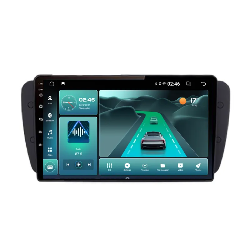 Android Autoradio Navigation Multimedia-Video-Player Auto WLAN für Sitz Ibiza 6j 2009-2013 Carplay Auto GPS Stereo DVD Haupteinheit