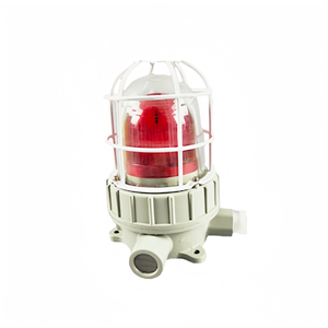 ATEX AC220V 5W WF1 WF2 Pole <strong>Mounted</strong> <strong>G3</strong>/4 Explosion Proof Siren Sound Warning Light System for Machine Detector - Product Image 2
