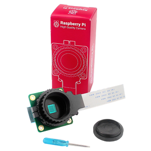 Módulo de cámara de alta calidad Raspberry Pi 12,3 megapíxeles IMX477 Sensor de enfoque ajustable 6mm CS 16mm lente de montaje en C para 4B/3B + - Product Image 4