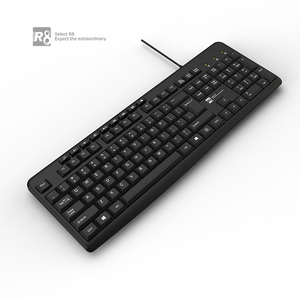 Customizable Multiple Language Versions Ergonomic Office <strong>Computer</strong> Wired <strong>Keyboard</strong> with 9 Multimedia <strong>Keys</strong> - Product Image 3