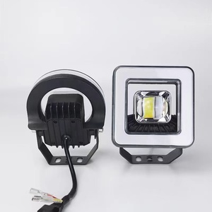 10-60V Car Light Accessories Auxiliary Headlights 4.5 Inch square <strong>Led</strong> Work Light - Product Image 5