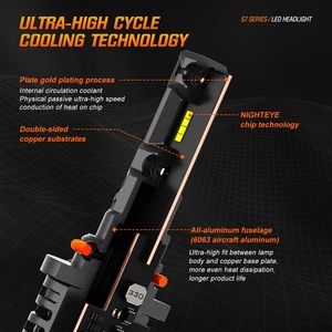 Nighteye S7 Auto <strong>Led</strong> Light IP65 Waterproof H1 H3 H8 H11 880 881 9005 9012 Models Auto Lighting System <strong>for</strong> Car <strong>Led</strong> Light - Product Image 3