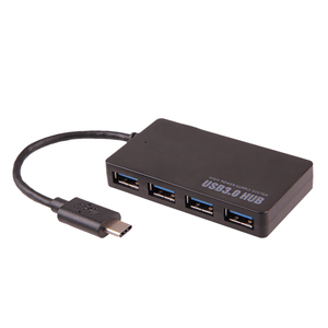 High <strong>Speed</strong> Type C <strong>USB</strong> <strong>3</strong>.1 to <strong>USB</strong> <strong>3</strong>.0 Hub 4 Port With <strong>2</strong> BC Compatible Thunderbolt <strong>3</strong> Port With Power - Product Image 1