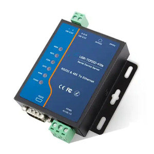 USR-Adaptador de serie a Ethernet RS232/RS485, convertidor de servidor de dispositivo IP, compatible con DHCP/DNS - Product Image 1
