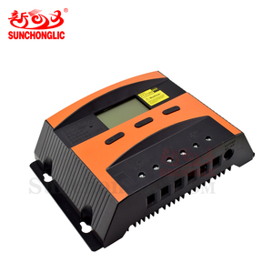 Sunchonglic 12V 24V 60A regolatore solare regolatore di carica regolatore di carica solare pwm